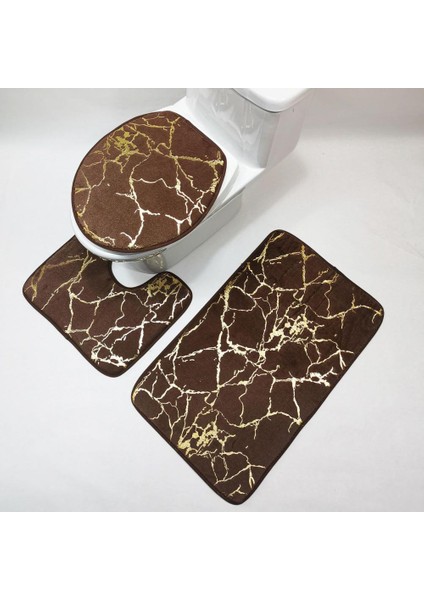 Pembe Tarzı Et Banyo Paspas Kullanışlı Yıkanabilir Çevre Dostu Mermer Tuvalet Kapağı Kapak Banyo Halısı Apartman Tuvalet Paspas Banyo Halısı (Yurt Dışından) indirimleri