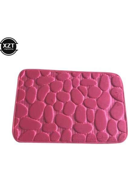 Bej Tarzı 40X60 Obblestone Kabartmalı Banyo Banyo Paspas Kaymaz Halılar Lavabo Küvet Halı Duş Odası Paspas Bellek Köpük Ped Yan (Yurt Dışından)