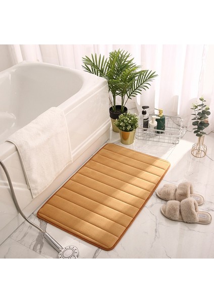 H Tarzı cm Ev Süper Emici Banyo Paspası Çabuk Kuruyan Banyo Halısı Modern Basit Kaymaz Paspaslar Ev Yağ Geçirmez Mutfak (Yurt Dışından)