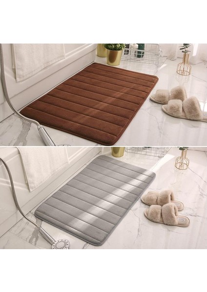 H Tarzı cm Ev Süper Emici Banyo Paspası Çabuk Kuruyan Banyo Halısı Modern Basit Kaymaz Paspaslar Ev Yağ Geçirmez Mutfak (Yurt Dışından) indirimleri