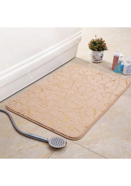 TJ003DEVE Stili 40X60CM Banyo Paspas Modern Oturma Odası Paspaslar Alan Küçük Halı Yıkanabilir Yatak Odası Banyo Dikdörtgen Kaymaz Tuvalet Zemin Sahte Tavşan Paspaslar (Yurt Dışından)