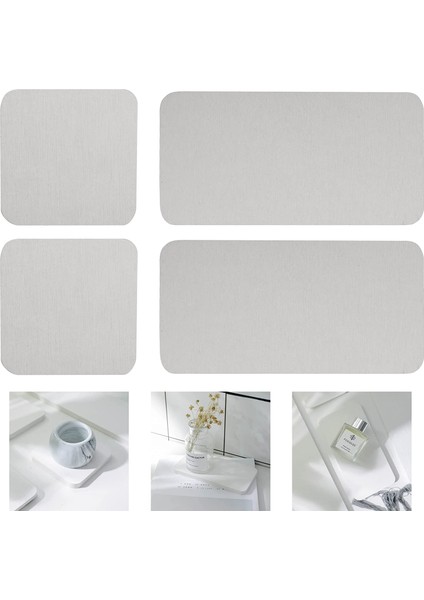 Beyaz Stil Mutfak Musluk Emici Mat Lavabo Sıçrama Koruması Silikon Drenaj Mat Kurutma Pedi Mutfak Banyo Tezgahı (Yurt Dışından) modelleri