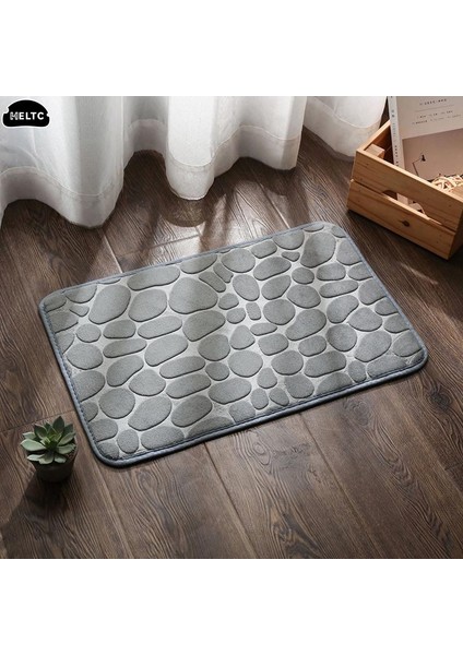 A10 Tarzı 400MMX600MM Banyo Odası Arnavut Kaldırımı Kabartmalı Banyo Paspas Kaymaz Halılar Lavabo Küvet Yan Kat Halı Duş Paspas Hafızalı Köpük Ped (Yurt Dışından) fiyatları