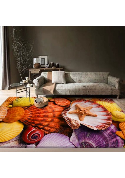 MAT464 Stili 40X60CM Renkli Ahşap Çakıl Mat Kadife Halı Oturma Odası Yatak Odası Dekor Için Mandala Halı Ev Illüstrasyon Mutfak Banyo Tapis (Yurt Dışından)