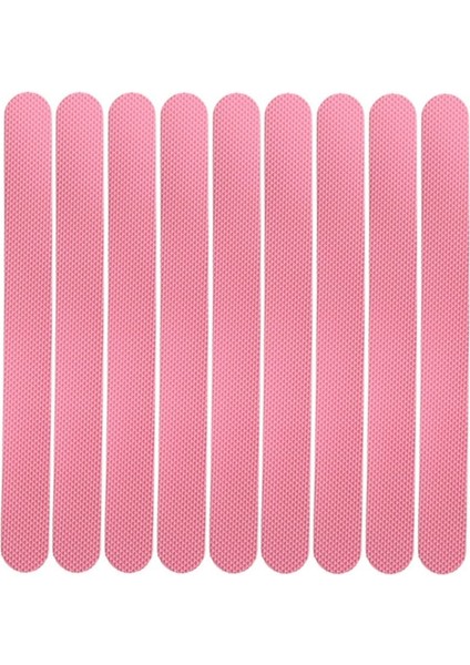Pembe Tarzı Kaymaz Çıkartmalar Güvenlik Bandı Pedleri Küvet Duş Için Su Geçirmez Kauçuk Banyo Kaymaz Etiket Banyo Aksesuarları (Yurt Dışından)