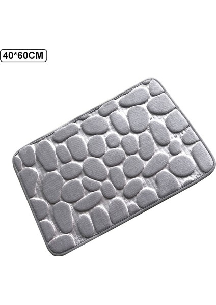B08 Tarzı Yeni Mercan Polar Hafızalı Köpük Kapıya Yavaşça Geri Dönüyor Halı Paspaslar Mutfak ve Banyo Emici Kapı Pedleri Pratik (Yurt Dışından)