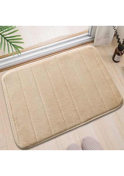 Kahverengi Tarzı 400MMX600MM 40*60 cm Sihirli Banyo Paspas Mercan Kadife Halı Emici Kaymaz Emici Yıkanabilir Halı Tuvalet Zemin Banyo Halı Mat (Yurt Dışından) indirimleri