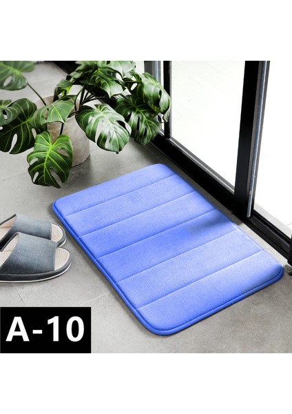 A-10 Tarzı Arnavut Kaldırımı Kabartmalı Banyo Banyo Paspas Kaymaz Halılar Lavabo Küvet Yan Kilim Duş Odası Paspas Hafızalı Köpük Ped (Yurt Dışından)