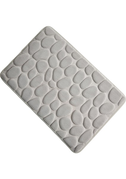 Kahverengi Tarzı 400MMX600MM 3D Stone Memory Foam Banyo Paspası Kalınlaşma Yavaş Toparlanma Paspas Kaymaz Banyo Paspası (Yurt Dışından) indirimleri
