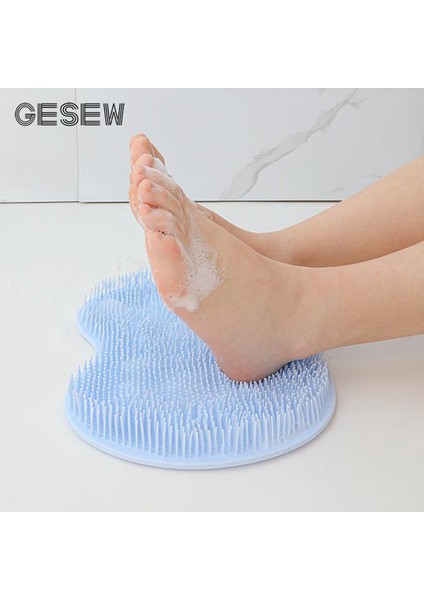Turuncu Tarzı Gesew Kaymaz Banyo Paspas Ayak Masajı Banyo Paspas Tuvalet Aksesuarları Silikon Vantuz Masaj Fırçası Banyo Aksesuarları (Yurt Dışından) fiyatları