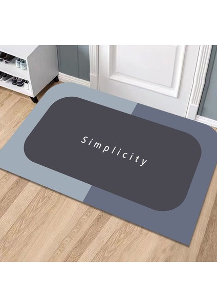 C Tarzı 40X60CM Süper Emici Banyo Paspas Çabuk Kuruyan Banyo Halısı Kaymaz Giriş Paspas Paspaslar Tuvalet Halı Ev Dekor Kaymaz Halı (Yurt Dışından) modelleri