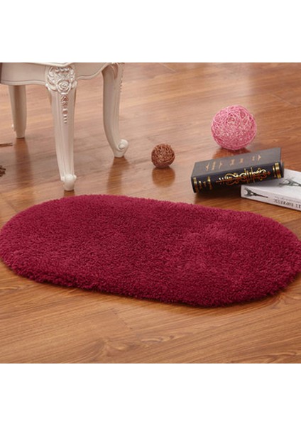 YGR07 Stili 50X80CM Yumuşak Su Emme Banyo Paspasları Kaymaz Banyo Halıları Bellek Köpük Banyo Halısı Düz Renk Dikdörtgen Tuvalet Zemin Kapı Paspasları (Yurt Dışından)
