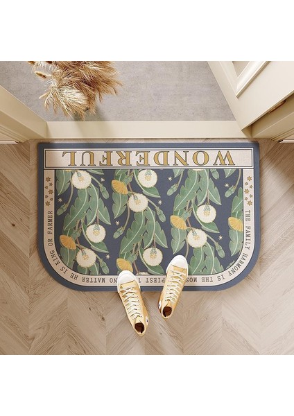 S5 Tarzı 40X60CM Vintage Baskı Paspas Amerikan Tarzı Yumuşak Paspas Kaymaz Oturma Odası Halısı Yatak Odası Baskılı Kilim Paspaslar Banyo Paspas (Yurt Dışından)