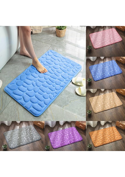Mor Tarzı Banyo Paspas Modern Oturma Odası Mat Alanı Küçük Halı Yıkanabilir Yatak Odası Banyo Dikdörtgen Kaymaz Tuvalet Zemin Sahte Mat (Yurt Dışından) fiyatları