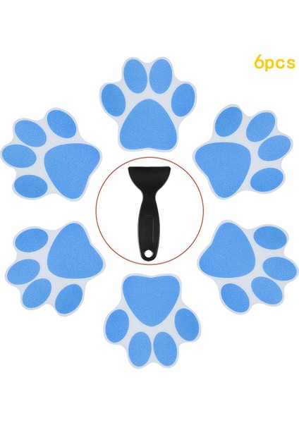 No.5 Tarzı Banyo Deniz Yaratık Çıkartmaları Renkli Çiçek Küvet Mat Karikatür Köpek Paw Baskı Etiket Ev Banyo Dekor Küvet Çocuklar Için (Yurt Dışından)