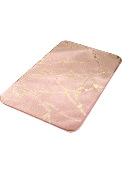 Pembe Tarzı 400MMX600MM Banyoda Kaymaz Mat Banyo Paspas Emici Duş Banyo Halıları Yumuşak Tolite Zemin Halı Wc Mat Ev Dekor (Yurt Dışından)