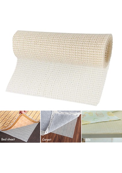 500MMX800MM cm Alan Kilim Tutucu Ped Kaymaz Zemin Koruma Minderi Halı Paspas Kesilebilir Boyut Kaymaz Ped Çarşaf Halı Masa Için (Yurt Dışından)