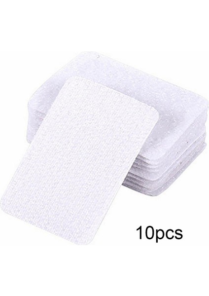 Beyaz Stil Tutucu Kaymaz Ped ve Etiket Bandı 4*6 cm Halı Paspas Kaymaz Naylon Parçalar Yedek Halı Aksesuarları (Yurt Dışından)