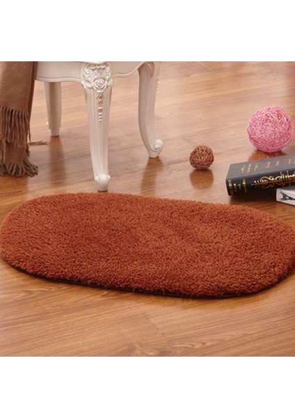 YGR04 Stili 50X80CM Yumuşak Su Emme Banyo Paspasları Kaymaz Banyo Halıları Bellek Köpük Banyo Halısı Düz Renk Dikdörtgen Tuvalet Zemin Kapı Paspasları (Yurt Dışından)