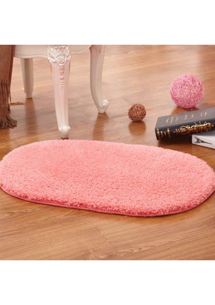 YGR04 Stili 50X80CM Yumuşak Su Emme Banyo Paspasları Kaymaz Banyo Halıları Bellek Köpük Banyo Halısı Düz Renk Dikdörtgen Tuvalet Zemin Kapı Paspasları (Yurt Dışından)