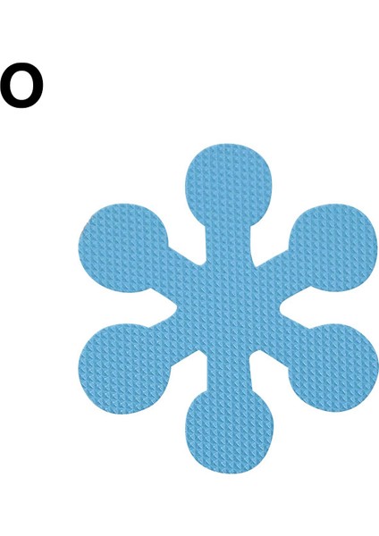 No.15 Tarzı 8cm Kare Yuvarlak Şekilli Banyo Antiskid Etiket Şeffaf Kaymaz Bant Bathtubstepbaby Anti-Sonbahar Yüksek Mukavemetli Kaymaz Stri (Yurt Dışından)