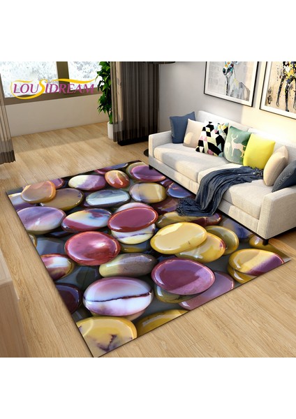 No.19 Tarzı 40X60CM 3D Renk Arnavut Kaldırımı Taş Alan Kilim, Oturma Odası Yatak Odası Dekorasyonu Için Halı Kilim, Mutfak Paspas Banyo Kaymaz Zemin Mat (Yurt Dışından) indirimleri
