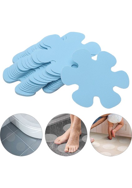 No.5 Tarzı 10CM Kare Yuvarlak Şekilli Banyo Antiskid Etiket Şeffaf Kaymaz Bant Bathtubstepbaby Anti-Sonbahar Yüksek Mukavemetli Kaymaz Stri (Yurt Dışından) fırsatları