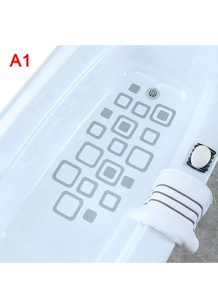 Beyaz Stil Et Küvet Duş Yüzme Havuzu Tekne Yapışkanlı Kaymaz Çıkartmalar Merdiven Için Uygun Ev Banyo Dekor Aksesuarları (Yurt Dışından) modelleri