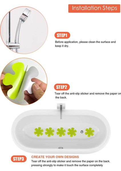 AS405 Tarzı Kar Tanesi Peva Kaymaz Bant Kar Tanesi Kabuk Banyo Kaymaz Çıkartmalar Küvet Banyo Kaymaya Dayanıklı Mat Şerit Duş Kaymaz Ped (Yurt Dışından) modelleri