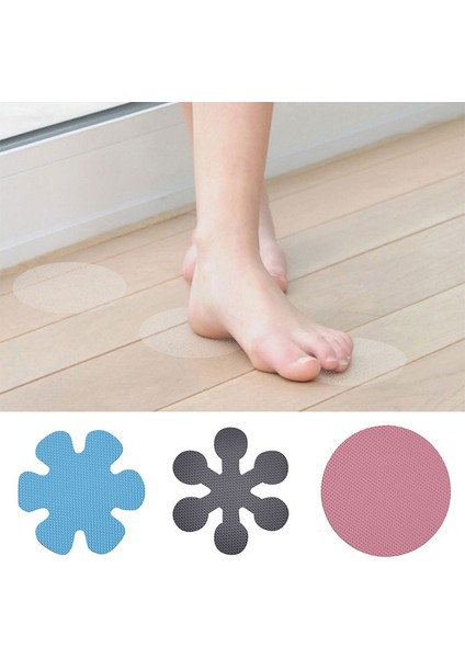 No.10 Stili 10CM Kare Yuvarlak Şekilli Banyo Antiskid Etiket Şeffaf Kaymaz Bant Bathtubstepbaby Anti-Sonbahar Yüksek Mukavemetli Kaymaz Stri (Yurt Dışından) indirimleri