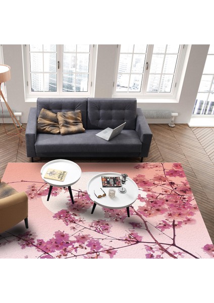 LEX00272 Stili 40X60CM Japon Sakura Kiraz Çiçekleri Yatak Odası Için Halılar Modern Ev Oturma Odası Cumbalı Pencere Mat Için Geniş Alan Halı (Yurt Dışından)