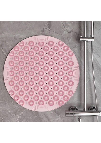 Yeşil Stil Emniyet Duşu Anti-Deforme Yumuşak Banyo Kaymaz Masaj Mat Ev Gereçleri (Yurt Dışından)