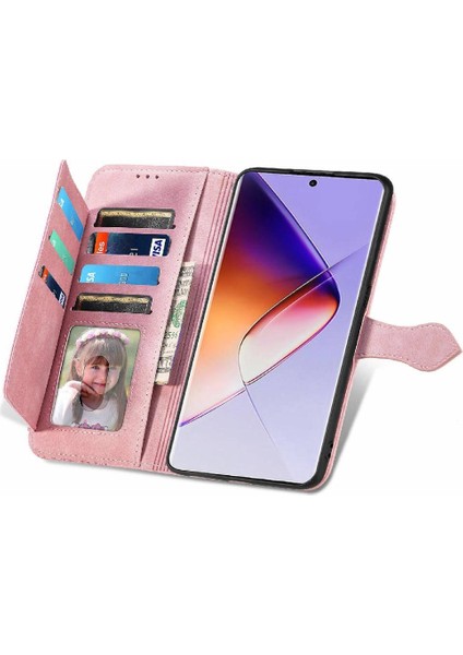 Infinix Not 40 Pro 4g Iş Çoklu Kart Yuvası Cüzdan Flip Için Flip Case (Yurt Dışından)