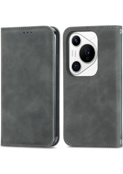 Huawei Pura 70 Pro Artı Cüzdan Darbeye Basit Iş Için Flip Case (Yurt Dışından)