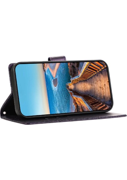 IPhone 16 Için Flip Case Kickstand Üç Kart Yuvaları Darbeye Şok (Yurt Dışından) fiyatları