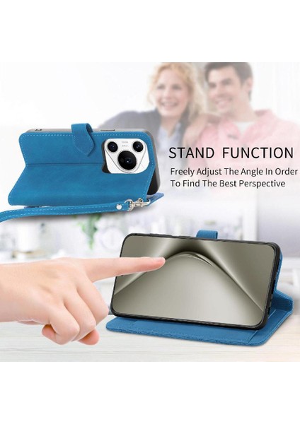 Huawei Pura 70 Pro Iş Için Flip Case Çok Renkli Flip Fermuar Tarzı (Yurt Dışından) modelleri