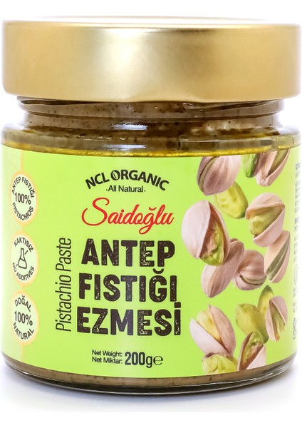 Antep Fıstığı Ezmesi Doğal Katkısız 200 gr