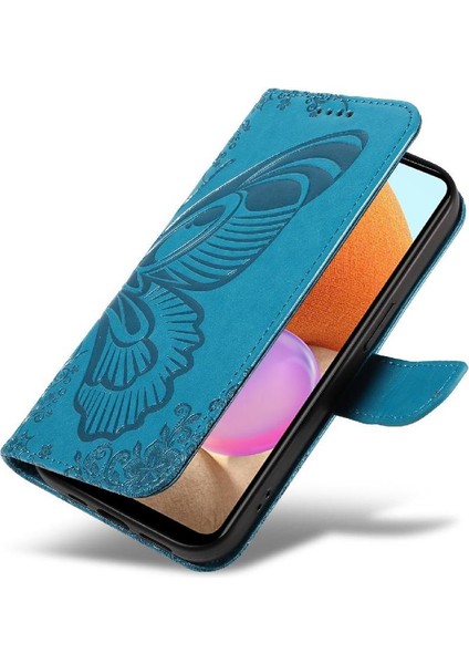 Samsung Galaxy A32 5g Için Flip Case Yüksek Kalite Deri ile Kabartmalı (Yurt Dışından) fırsatları