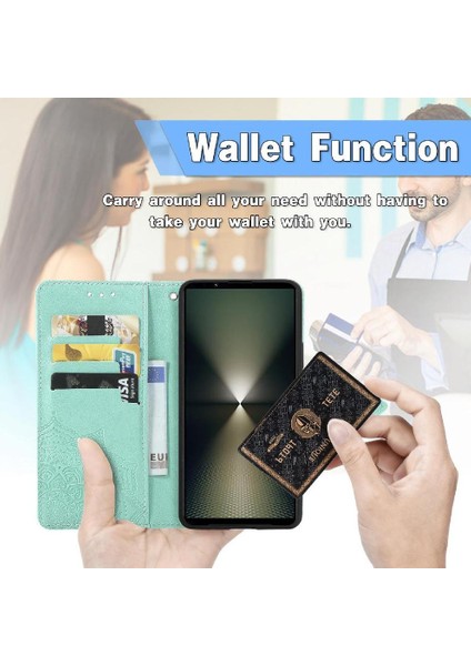 Sony Xperia 1 Vı Flip Kapak Için Flip Case Basit Iş Deri Kılıf (Yurt Dışından) fiyatları