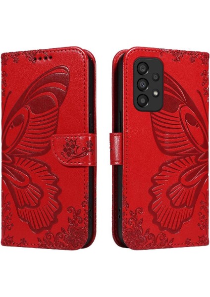 Samsung Galaxy A33 5g Için Flip Case Kredi Kartı ile Ayrılabilir El Kayışı (Yurt Dışından) fırsatları