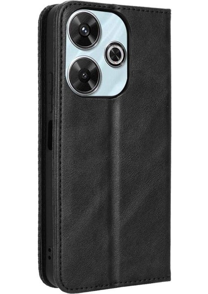 Xiaomi Poco M6 4g Pu Deri Manyetik Kapatma Cüzdan (Yurt Dışından)