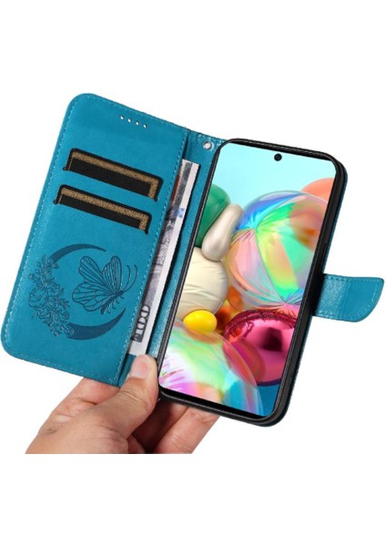 Samsung Galaxy A71 5g Yüksek Kalite Deri Kredi Kartı ile Flip Case (Yurt Dışından) fiyatları