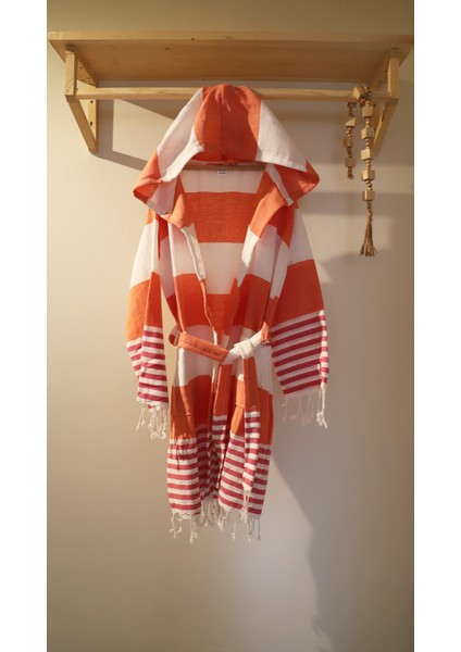 Unisex Amor Peştemal Bornoz- Pamuklu - Çocuk Bornozu fiyatları