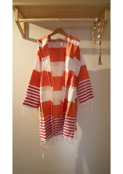 Unisex Amor Peştemal Bornoz- Pamuklu - Çocuk Bornozu modelleri