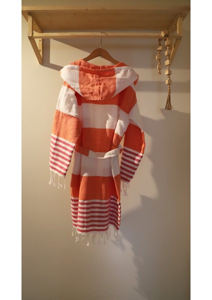 Unisex Amor Peştemal Bornoz- Pamuklu - Çocuk Bornozu fırsatları