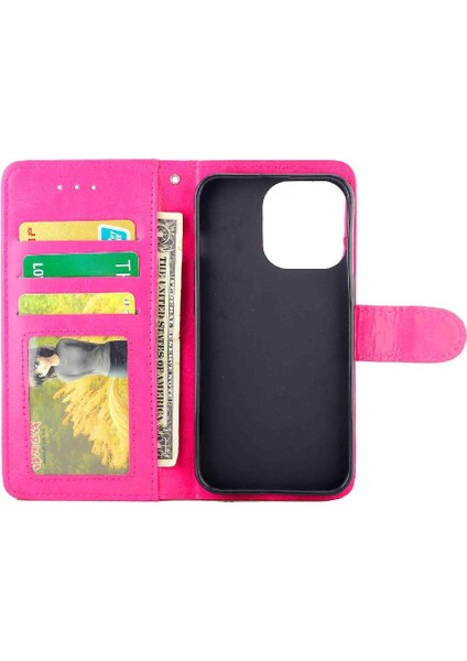 IPhone 14 Için Flip Case Darbeye Pu Deri Kart Tutucu Kickstand (Yurt Dışından) fiyatları