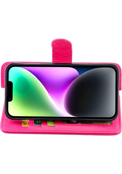 IPhone 14 Için Flip Case Darbeye Pu Deri Kart Tutucu Kickstand (Yurt Dışından) fırsatları