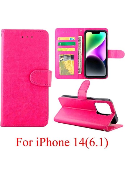 IPhone 14 Için Flip Case Darbeye Pu Deri Kart Tutucu Kickstand (Yurt Dışından) indirimleri
