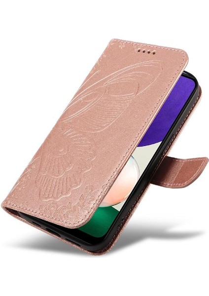 Samsung Galaxy A22 5g Için Flip Case Yüksek Kalite Deri Ayrılabilir El (Yurt Dışından)