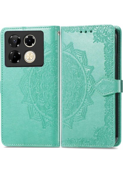 Infinix Not 40 Pro 4g Zarif Desen Basit Iş Için Flip Case (Yurt Dışından)